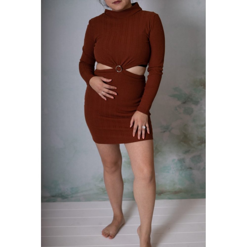 Long sleeve party dress